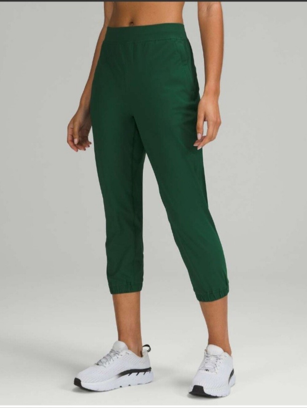 Lululemon Adapted State High-Rise Jogger Crop Everglade Green Size 14 - Picture 3 of 7